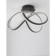 Truno LED Deckenlampe Metall Acryl mit modernem, minimalistischem Design und integrierter LED-Beleuchtung.