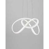 Lampa wisząca Truno LED Ø 52 cm zakrzywiona