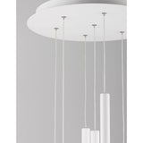 Ultrathin LED wisząca lampa 7-sława