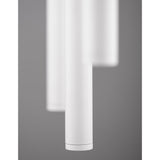 Ultrathin LED wisząca lampa 7-sława