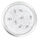 Vedere Kristall-Deckenlampe Chrom Glas mit eleganten Kristallelementen und modernem Design.