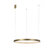 Vegas LED Hängeleuchte Antik-Messing mit modernem Design und eleganter Aluminium-Oberfläche