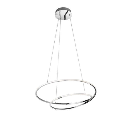 Viareggio LED pendellampe Ø 56 cm metall med moderne design og vakker lysfordeling