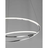 VIAREGGIO LED hanging lamp Ø 56cm metal