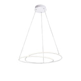 VIAREGGIO LED hanging lamp Ø 56cm metal