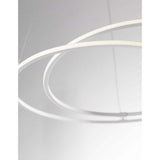 VIAREGGIO LED hanging lamp Ø 56cm metal