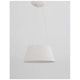 Nova Luce Volcano LED Hängelampe Ø 45cm, moderne Pendelleuchte in Weiß, ideal für stilvolle Innenräume.