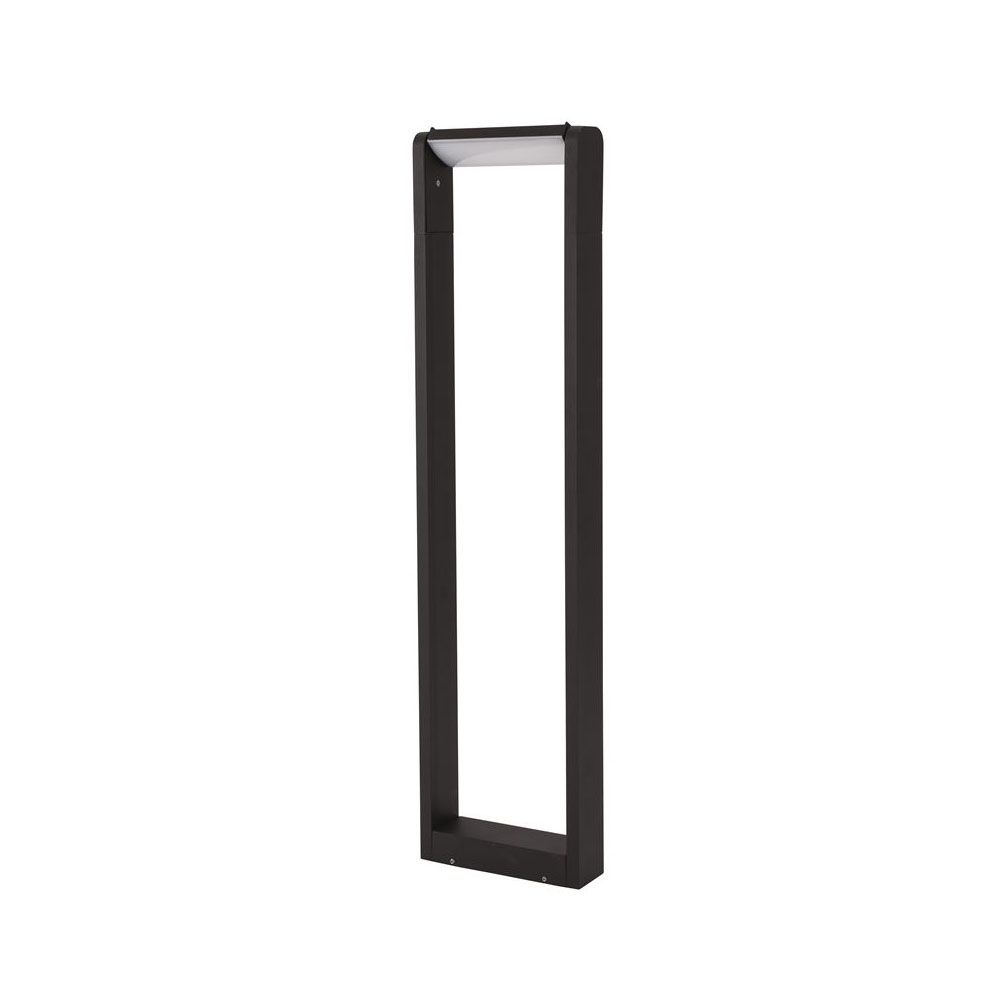 Volver Pilona LED orientable negra