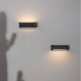 Volver LED Wall Lamp Rotatable Black IP54