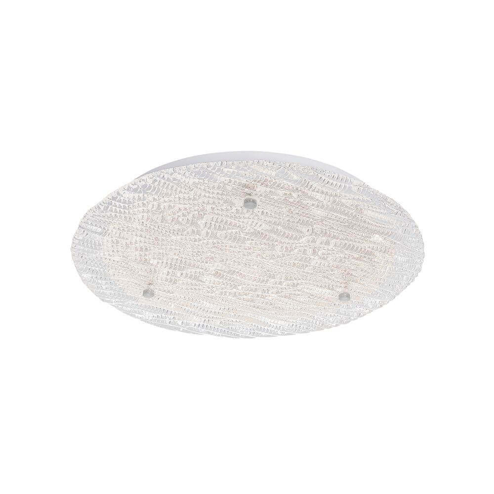 Wing LED ceiling lamp metal, glass