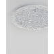 Wing LED Deckenlampe Metall, Glas - modernes Design mit klarer Glasoberfläche und LED-Beleuchtung.