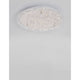 Wing LED Deckenlampe Metall, Glas - modernes und elegantes Deckenlicht in ovaler Form aus Metall und Glas.