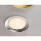 Zano LED Deckenlampe Metall Acryl mit elegantem Design aus Aluminium und weißem Acrylschirm.
