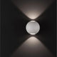 Zari Mini Wandleuchte Lichtstrahlen IP54