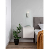 Zen LED wall lamp with reading arm & USB