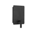 Zen LED Wandleuchte mit Lesearm & USB in modernem minimalistischen Design, schwarz.