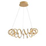 Zinia LED hanging lamp metal