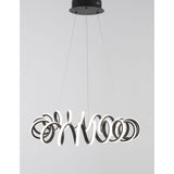 Zinia LED hanging lamp metal