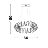 Zinia LED Hängelampe Metall