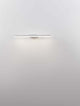 Nyx LED Wandleuchte 3000K IP44 an einer Wand, minimalistische Design mit neutralweißem Licht.