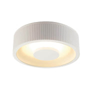 Occuldas LED plafonnier rond blanc 3000K avec lumière dimmable et sans éblouissement.
