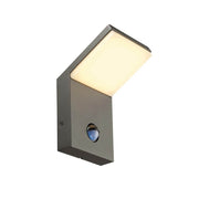 ORDI LED wall light anthracite 3000K with sensor - modern outdoor lighting with motion detector