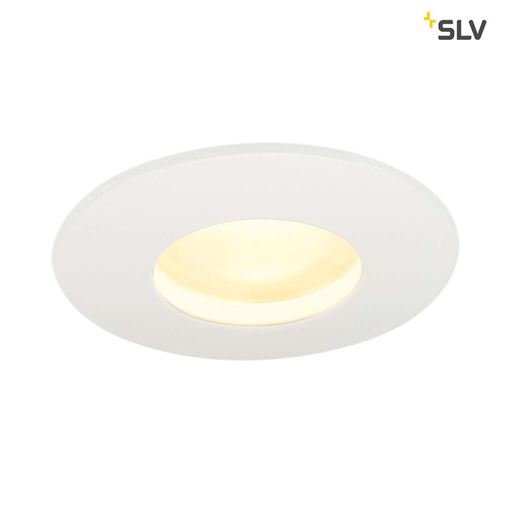 Out 65 LED DL -pyöreä asetettu alasvalkoinen valkoinen 9W 38 ° 3000K, mukaan lukien kuljettaja