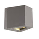 OUT BEAM LED Wandleuchte Silbergrau in modernem Design mit up/down Effekt.