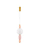 Obrie LED Pendelleuchte Ø 20cm 3000K Gold, Orrange, Pink, Weiß in elegantem Design