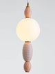 Obrie LED Pendelleuchte Ø 20cm 3000K Gold, Orrange, Pink, Weiß mit elegantem Design und interessanten Formen.