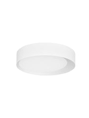 Oby LED Deckenleuchte Ø 60cm 3000K in modernem Design mit weißem Gehäuse.