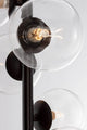Odillia Pendelleuchte G9 6-flammig mit gläsernen Diffusoren und modernem Design.