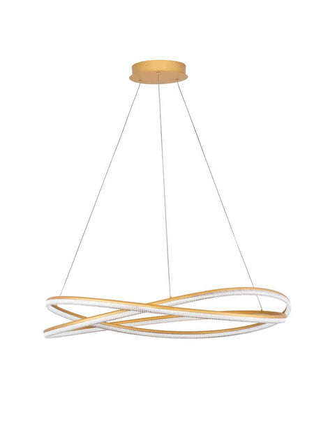 Ofelia Led pendant lamp 2-flame Ø 95cm 3000k