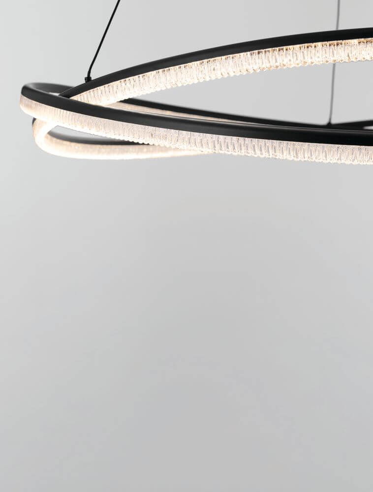 Ofelia LED Pendelleuchte 2-flammig Ø 95cm 3000K mit modernem Design und elegantem Licht.