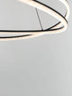Ofelia LED Pendelleuchte 2-flammig Ø 95cm 3000K in modernem Design mit sanftem Licht.