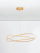 Ofelia LED Pendelleuchte 2-flammig Ø 95cm 3000K in modernem Design und warmem Licht.