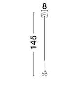 Ola LED Pendelleuchte Ø 8cm 3000K