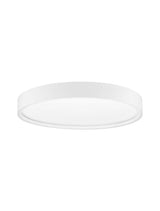 Runde weiße LED Deckenleuchte mit modernem Design, Ø 45cm, warmweißes Licht für gemütliche Räume.