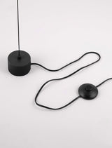 Olea LED Deckenleuchte Ø 35cm 3000K Netzstecker Weiß,Schwarz
