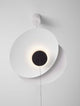Olea LED Deckenleuchte Ø 35cm 3000K Weiß,Schwarz in moderner Design-Optik.