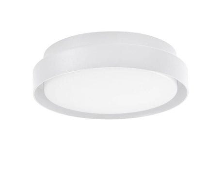 Oliver LED outdoor wall light 3000K IP65 - white, modern outdoor wall light made of acrylic and aluminium, weather-resistant and easy to maintain