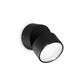 Omega LED Außen Wandleuchte IP54 in modernem Design und schwarzer Farbe, ideal für den Außenbereich.