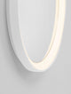 Onar Wandleuchte Ø 58cm 3000K mit ovalem Design und integriertem LED-Licht in sanftem Weiß.