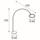 One Bow LED Ring Bogenlampe