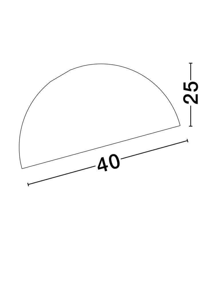 Onia Deckenleuchte E27 Ø 40cm