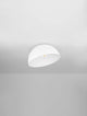 Onia Deckenleuchte E27 Ø 40cm weiß halbkuppelförmige Deckenlampe moderne Minimalleuchte