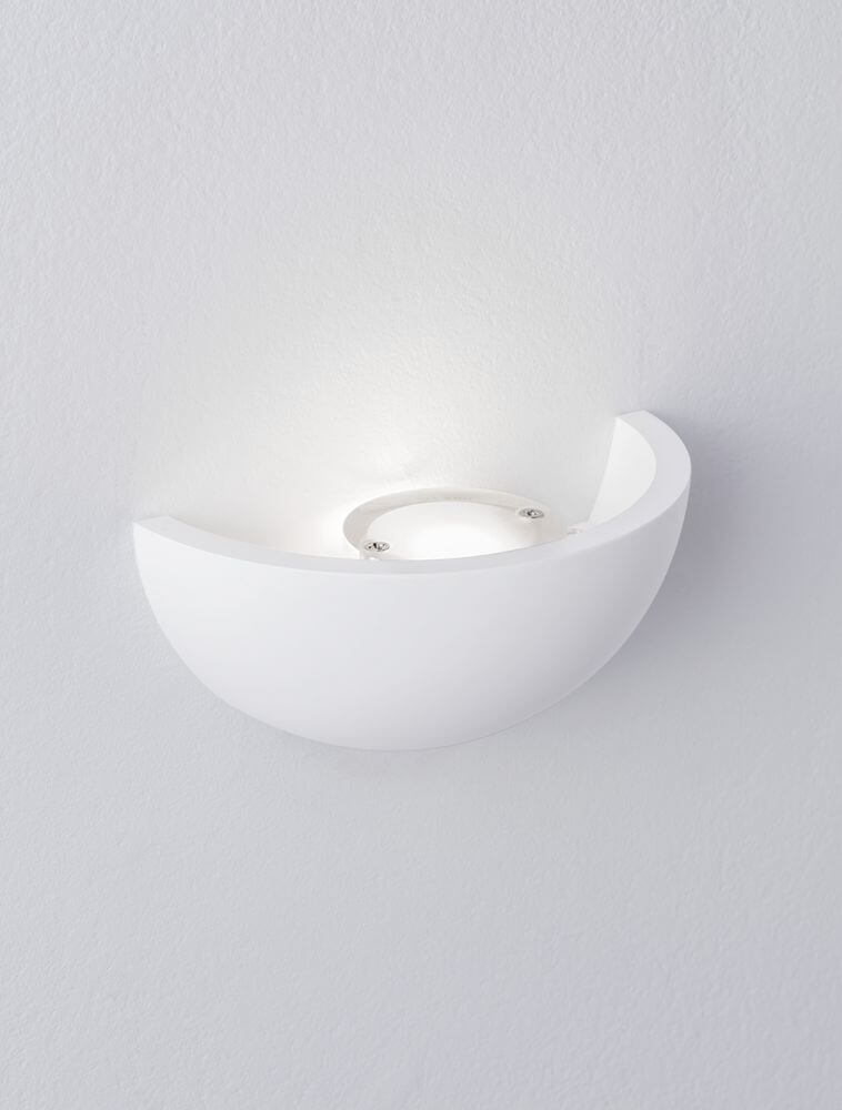 Onica LED Wandleuchte 3000K Weiß - elegante Wandlampe in weiß, ideal für stimmungsvolle Beleuchtung.