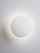 Onut LED Wandleuchte 3000K Weiß, moderne Wandbeleuchtung in schlichter, runder Form.