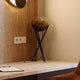 s.luce Orb Axis glass table lamp tripod 20cm