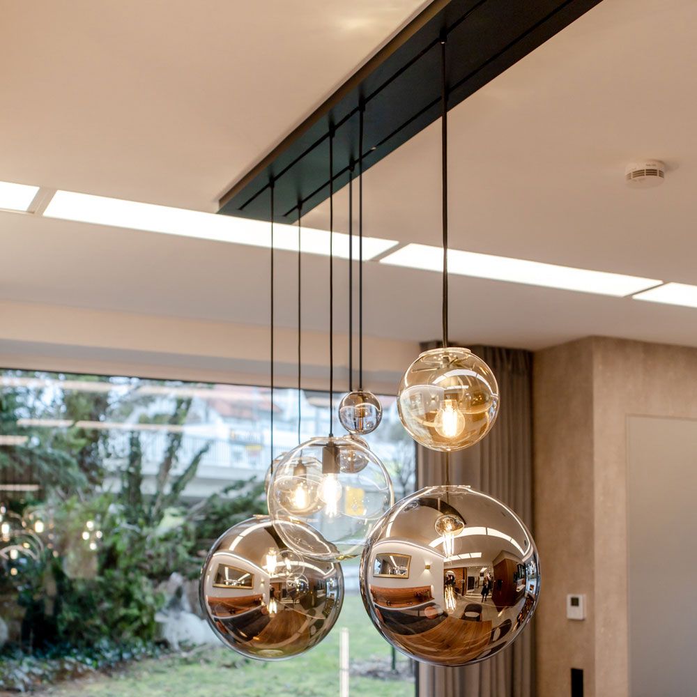 s.luce Orb glazen bol galerijverlichting 5m ophanging